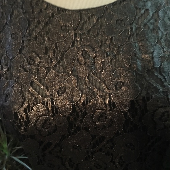 WHBM Pewter Lace Dress NWT - Picture 8 of 8